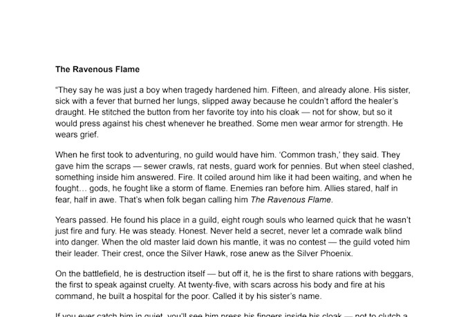 craft immersive fantasy stories and worldbuilding lore